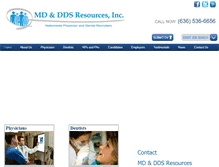 Tablet Screenshot of ddsresources.com